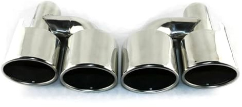 Endrohr Auspuff Für Mercedes Für B&enz W204 C-klasse C63 C65 2008-2014 Auspuffblende Auto Auto Auspuff Schalldämpfer Rohr Schwanz(Pair)