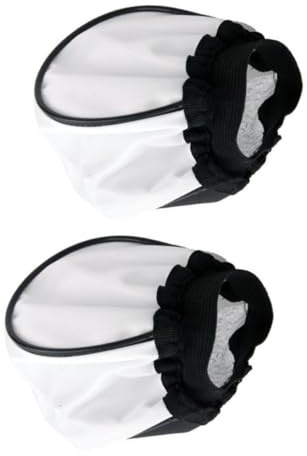SHINEOFI 2 Piezas Difusor de Cámara para Lámparas de Flash Pantallas de Pequeñas Accesorios para Fotografía Flash Color Claro para Sesiones de Fotos Interiores