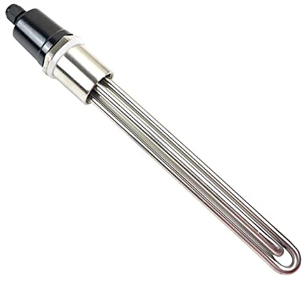 Immersion HeaterHeater With Protect Cap 2.5kw 3.5kw 4.5kw 5.5kw Stainless Steel Immersion Water Heating Element With Thread 32mm(Heater thread,2.5KW)