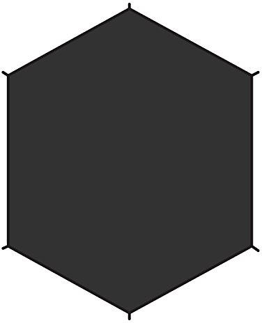 Fjällräven Dome 3 Footprint/Black