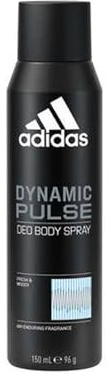 6 x Adidas deodorantspray deo kroppsspray 150 ml dynamisk puls 6 x 150 ml