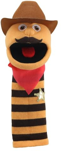 The Puppet Company - Steckdose – Cowboy-Handpuppe
