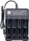 18650 Battery Charger, Universal Smart LED Display Battery Charger for 3.7V Li-ion Rechargeable Battery 18650 26650 21700 18350 17670 17500 16340(RCR123) 14500, Ni-MH Ni-CD AA AAA Batteries(4 Slots)