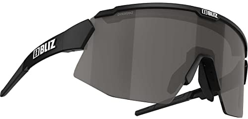 Bliz Sportbrille Breeze Polarized, Matt Black-Brown Silver Mirror