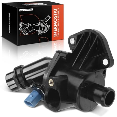 Frankberg Termostato del refrigerante 06B121111K | Compatible con: A4 8EC, P.a.s.s.a.t Variante 3B6, A6 4B2 4B4, A4 Cabriolet 8H7, P.a.s.s.a.t 3B3, A6 Avant 4B5 4B6