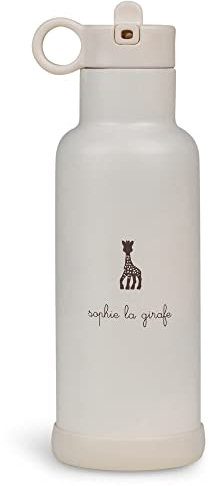 Citron Insulated Water Bottle Stainless Steel, Sophie La Girafe Special Edition – 500ml, BPA & Lead-Free, Leak Proof Straw/Flask Lids – Keeps Liquids Cold for 24 Hours & Hot for 12 Hours - 16.91 oz