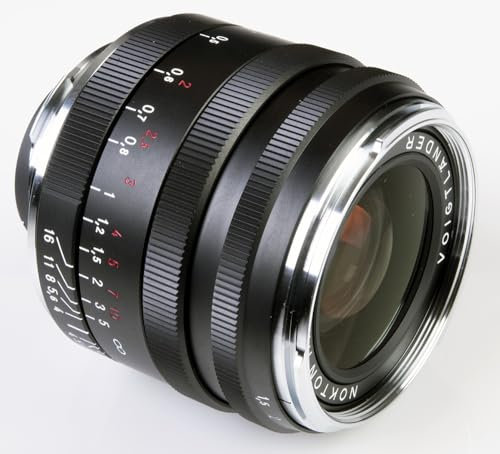 Voigtlander VM 28 mm f/1.5 Nokton Asph Typ I Mattschwarz