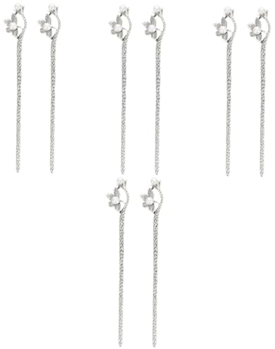 Haarspangen, 8 Stück, Hanfu-Haarnadel, Braut-Haarschmuck, chinesische Hanfu-Frauen, chinesische Haar-Essstäbchen, Haarperlen, chinesische Hochzeitsdekoration