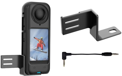 BeisDirect Microphone Expansion For Insta360 X4 Sports Camera Accessories with Adapter Cable