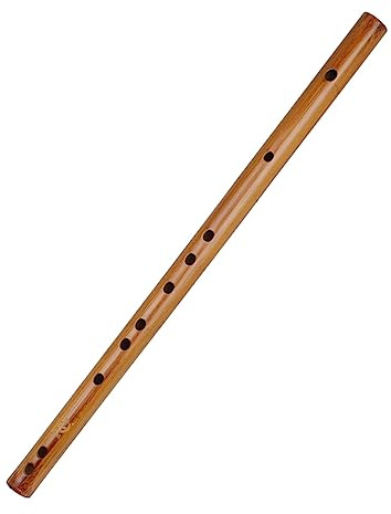 Didiseaon Kleine Holzflöte mit Feiner Öffnung und Spiegelpolitur Robustes Musikinstrument in F-dur mit Praktischem Filz Aufbewahrungsbeutel für Einsteiger