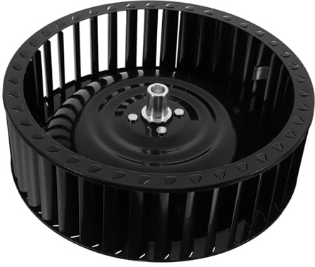 Universal Range Hood Fan Blower Wheel Assembly Black Metal