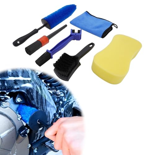 Motorrad Kettenreinigungsbürste Universal für Dirt Bike Motocross Cruiser | Werkzeug für Kettenreinigung,Kettenreinigung Set