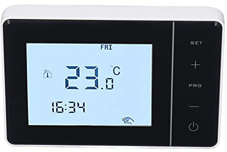 Thermostat Programmable NTC2.5M pour Les Systèmes de Chauffage électrique AC100-230V avec écran LCD Clair