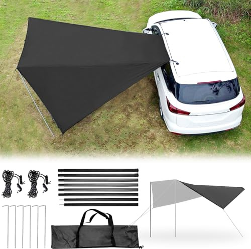 Voiture Tente de Hayon 380x280cm, Paroi Avant et Latérales pour Motorhome, Bus, Caravane