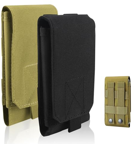 Sunyunze Gürtel Tasche Holster Handy Gürteltasche Universal | Mobile Phone Belt Pouch für Wandern Camping Radfahren Outdoor