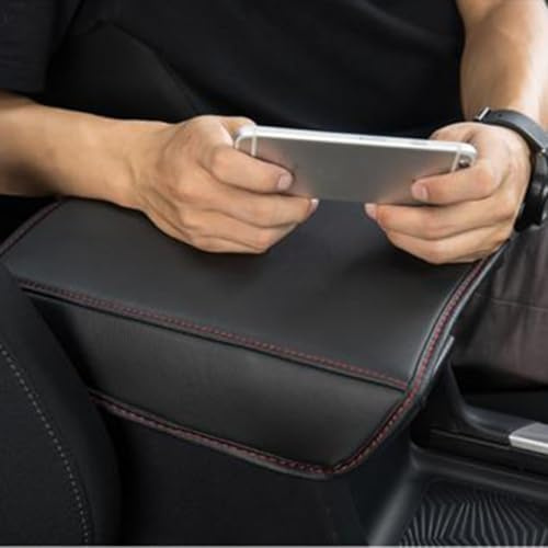 Housse de coussin de protection pour accoudoir Honda CRV 2017 2020 - Convient au compartiment de rangement et protège contre la saleté et les dommages - Cuir synthétique