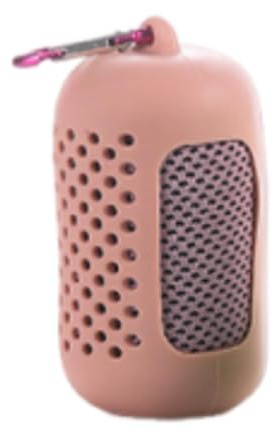 SunsoilGiant Kühlendes Handtuch Mikrofaser Eistuch Schweißabsorbierendes Tuch Halswickel Schnelltrocknendes Sporthandtuch mit Tasche für Training Reisen, Rosa