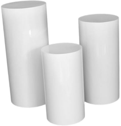 lopituwe Eleganta cylinderformade sockeldisplayställ för blomsterbord och presentarrangemang vid bröllop och födelsedagsfester med mångsidig