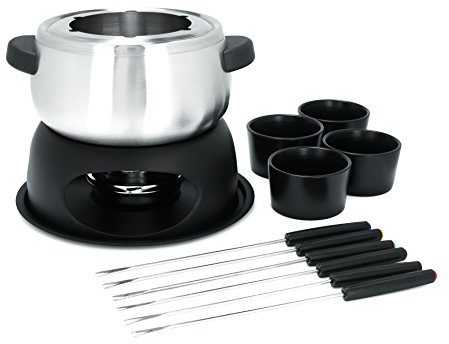 Trudeau Juego de fondue de carne de 15 piezas