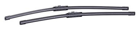Bosch Balais d'Essuie–Glace Plats Aerotwin Retrofit AR704S, Longueur: 700mm/600mm – 1 Paire de Balais avant