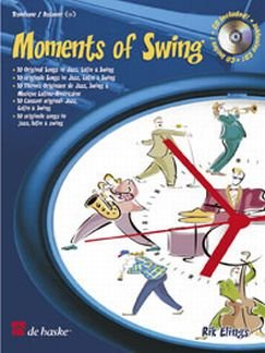 Verlag Hal Leonard MGB Moments of Swing - arrangiert für Posaune - (Bariton) - mit CD [Noten/Sheetmusic] Komponist: ELINGS RIK