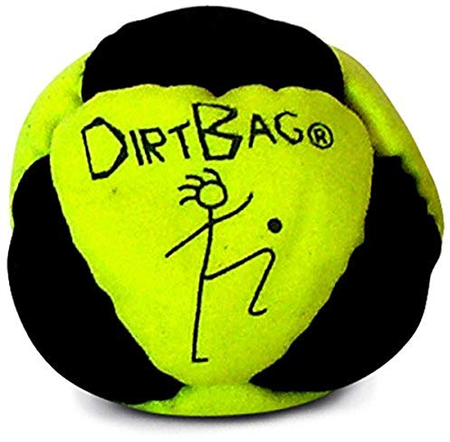 Värld Fotväska Dirtbag Hacky Sack, Neon Gul/Svart