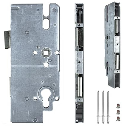 KFV Reparaturschloss 8772 | Einsteckschloss Renovierungsschloss für Mehrfachverriegelungen - Schlosskasten zur Reparatur oder Instandsetzung | Entfernung 72 mm, Dornmaß 65 mm