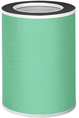 TLJX Purificateur dair Maison avec Filtre HEPA Charbon Actif Portatifs Pure Air 4 Niveaux de Filtration Allergènes Pollen Fumée Télécommande,Vert