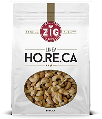 ZIG - HORECA - Noix de cajou grillées et salées de première qualité 1 Kg