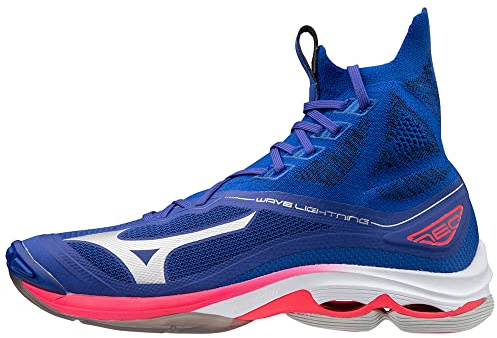 Mizuno Damer Lightning Neo volleybollsko, Reflexbluec silverrosa, 50 EU