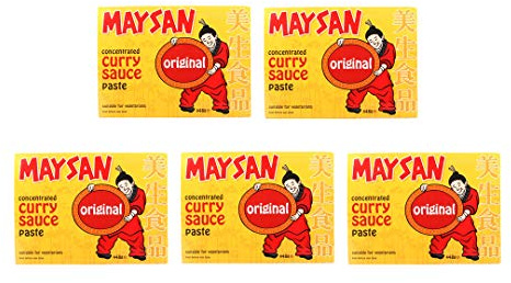 Maysan Original Chinese Curry Paste 448g (5 Packs) by Hello Oriental