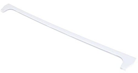 sparefixd Estante frontal de cristal con perfil de plástico de 45 cm para frigorífico y congelador Beko