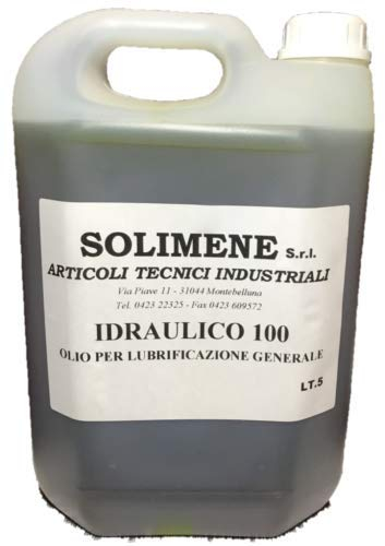 OLIO IDRAULICO ISO VG 100 HM ALTA QUALITÀ CON ANTI-SCHIUMA 5 LITRI