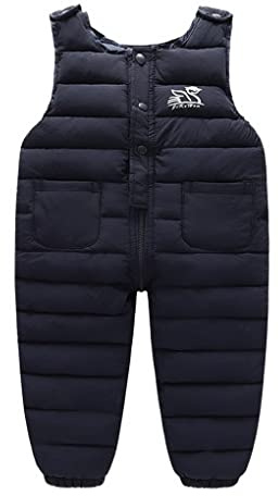 ACMEDE Pantalons de Ski pour Enfants Pantalon de neige pour enfant bébé garçon fille Pantalon chaud Combinaison d'hiver Combinaison de ski pour enfant de 1 à 4 ans
