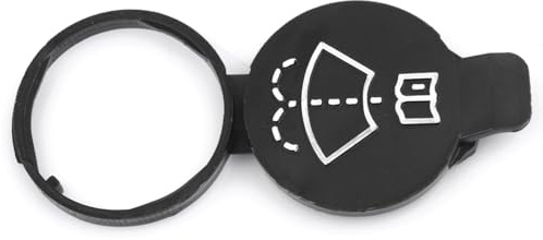 Robust Windscreen Washer Tank Cap for Opel Astra J K Corsa E Insignia A B Adam Mokka Viva Meriva B, Black, Plastic, Car, Engine_Component_Cap, 13227300, 1450270, 95987387