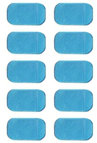 susiodeu 10 Stück Anti Rutsch Matte rutschfest Praktisches Armaturenbrett Fahrzeugzubehör Spinnenmatten Auto Mini MAPE Phones Pads, Blau