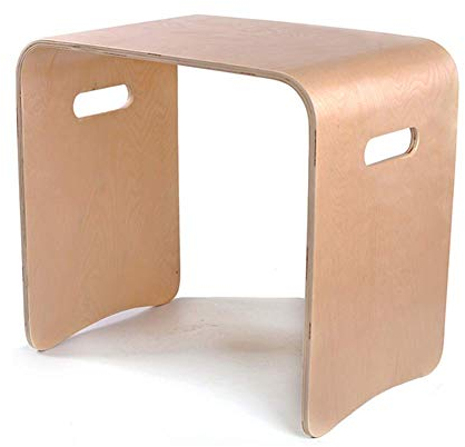 Fußhocker, Arbeitshocker, Beauty-Hocker, Duschhocker, Holzhocker, Tritthocker, Holz, kleine Wechselschuhe, Betttisch, kreativ, multifunktional, Haushalt, kreativ