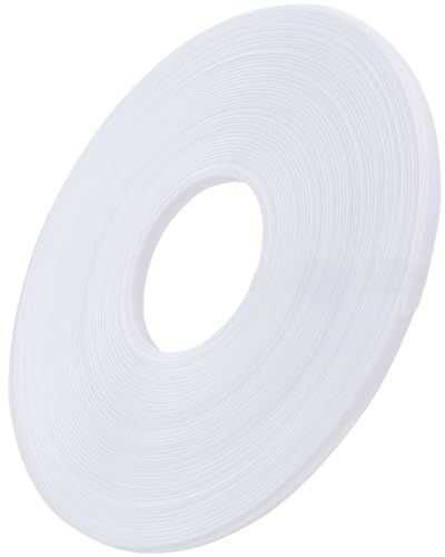 CRASPIRE 37 metro 7.5mm Poliestere Bianco Ad Alta Densità Stecche per Cucire Cucire Attraverso La Plastica per Cucire Stecche per Corsetti per Matrimoni Feste Abiti Da Sposa Abiti Forniture per Cucire