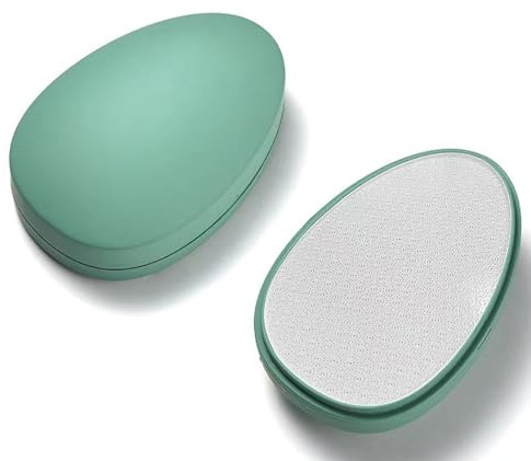 Rimozione calli altamente efficace per risvegliare piedi vellutati - Rimozione confortevole e delicata della pelle dura e dei calli (Verde)