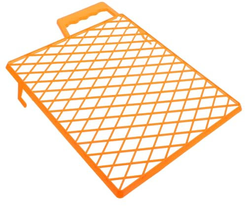 EXHUMKY Plastic Paint Screen Grid for Painting Bucket 10-inch (300x255mm) Roller Paint Tray Replacement Sturdy Painting Tray Mesh for Diy and Professional Use