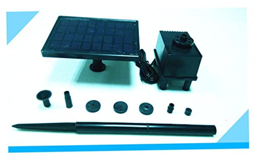 BESPORTBLE Solarbetriebene Tauchwasserpumpe h Geräuschlose Effiziente Zirkulationspumpe Für Aquarium Teich Gartenbrunnen Fischteich Geeignet Für Sauberes Wasser Umweltfreundlich Vielseitig Ei