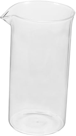 POPETPOP Glass Press Replacement Carafe Beaker Lid for Accessories for Espresso Shots and Tea Brewing Filter Maker