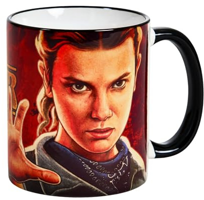 Elbenwald Stranger Things – Muggar Final Season olika karaktärer 320 ml keramik (Jane Hopper Eleven)