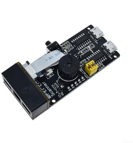 Honseadek Scanner für V3.0 Embedded 2D Barcode QR Code Reader Modul mit UART Interface, Compact 65x28x13.5mm Scanning Engine für und Business Anwendungen