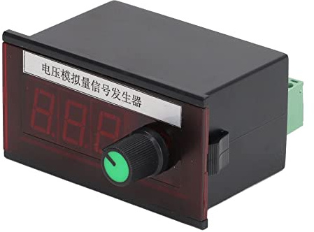 Yctze Generatore di Tensione con Display Digitale - Design ABS Facile Uscita DC15-30V, 0-5V Ideale per Sensori e Schede di Controllo (0-10V)