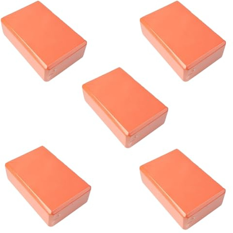 Awwertse Yogablock Cube Bricks Armeringsmatta Sport Yogatillbehör Hem Gymutrustning Fitness Orange