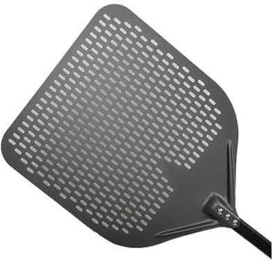 15 16 in Big Pizza Peel Shovel Paddle Metal Handle for Oven Turning Peel Kitchen Tools Nonstick Baking Accessories(15inch 94cm)