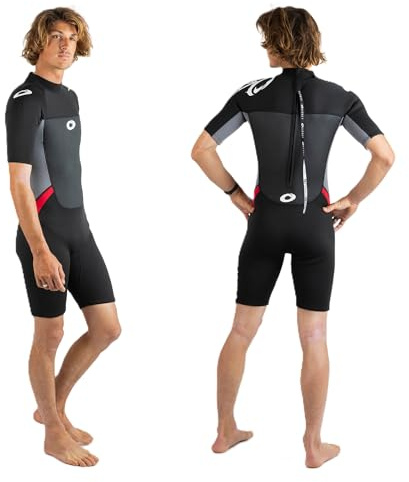 Osprey Origin tuta 3 mm pantaloncini da uomo estivi in neoprene 3/2 mm per surf, bodyboard e sport acquatici, 3 colori
