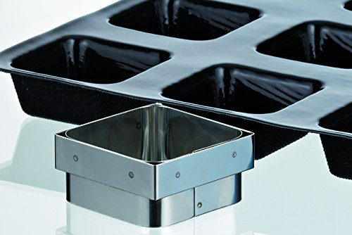 Découpoir Savarin carré professionnel 70 x 70 mm, pour moule 336135/336145