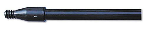 Boardwalk 636 Fiberglass Broom Handle, Nylon Plastic Threaded End, 1-Inch Dia. x 60-Inch Long, Black
